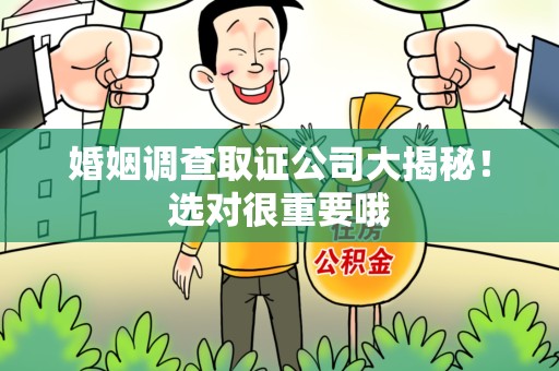 宁都婚姻调查取证公司大揭秘！选对很重要哦