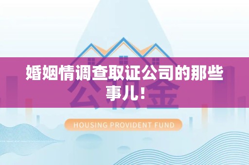 宁都婚姻情调查取证公司的那些事儿！